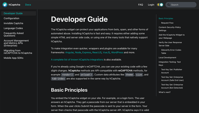 hCaptcha.com Docs