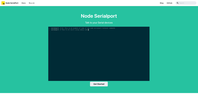 Node SerialPort